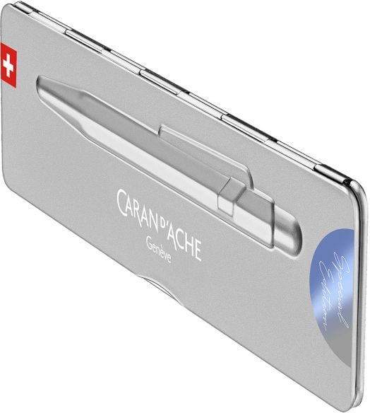 Химикалка Caran d'Ache 849 Claim Your Style Special Edition Stormy Blue - Caran d'Ache - Caran d'Ache - Жена, Мъж - Caran d'Ache - 849 - NM0849.589-5