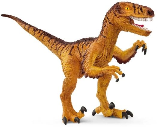 Фигурка Schleich: Велосираптор, оранжев - Schleich - Schleich - Момче - Schleich - Dinosaurs - 4059433760025-1