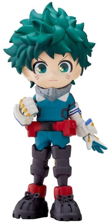 Фигурка My Hero Academia PalVerse Vol. 1, асортимент: мила PVC фигурка на момче със зелена коса и очи, лунички и героичен костюм-перфектна за всяка аниме колекция или фенове на My Hero Academia фигурки.-2