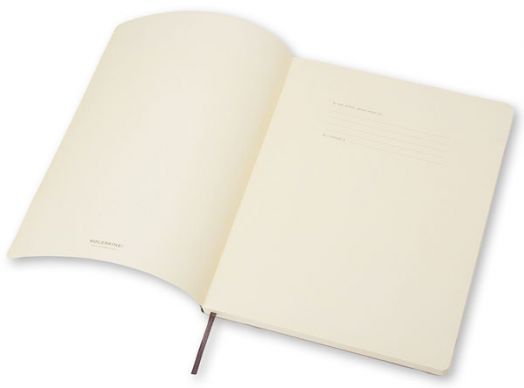 Голям черен тефтер Moleskine Classic Black с меки корици и листа на малки квадратчета - Moleskine - Moleskine - Жена, Мъж - Moleskine - Classic - 9788883707247-3