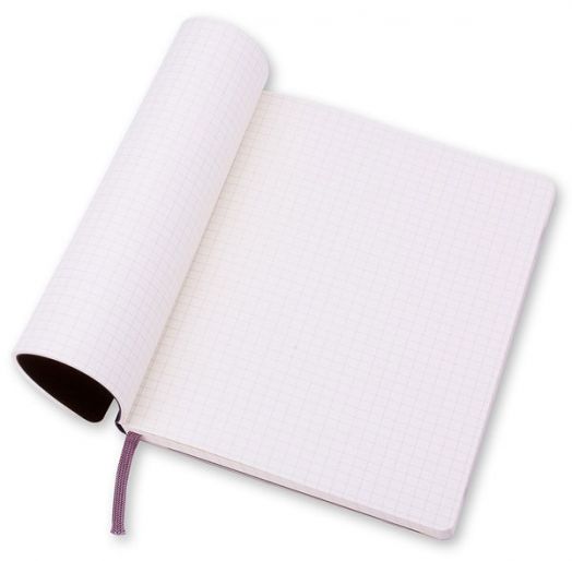 Голям черен тефтер Moleskine Classic Black с меки корици и листа на малки квадратчета - Moleskine - Moleskine - Жена, Мъж - Moleskine - Classic - 9788883707247-4