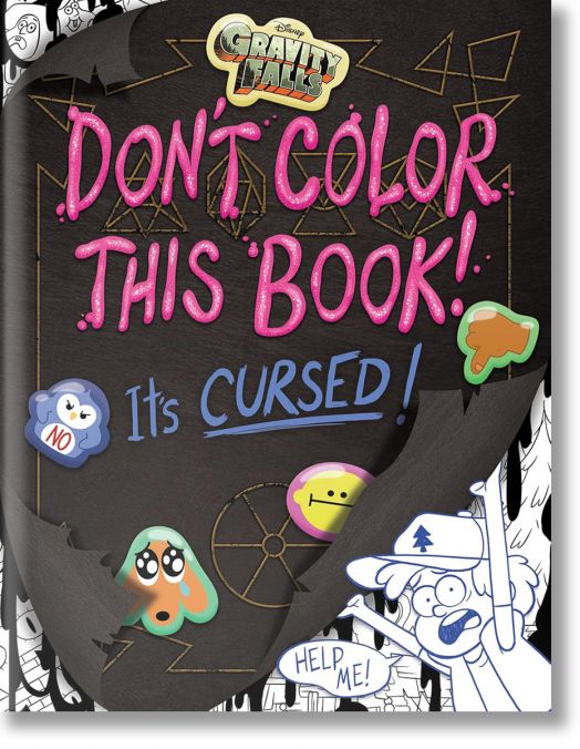 Gravity Falls: Don't Color This Book! - Emmy Cicierega - Момиче, Момче - Hyperion - 9781368116008