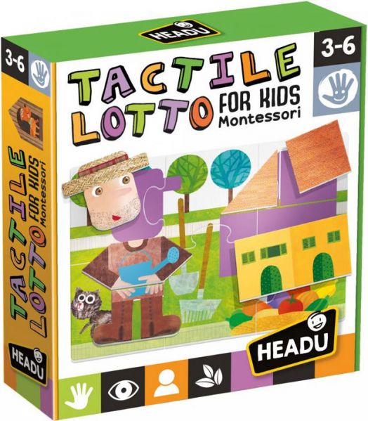 Тактилно лото за деца Headu Montessori-1