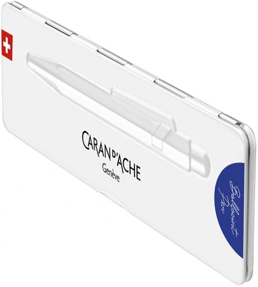 Химикалка Caran D'Ache 849 Colormat-X, син цвят-3