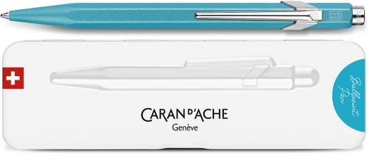 Химикалка Caran D'Ache 849 Colormat-X, тюркоаз-5