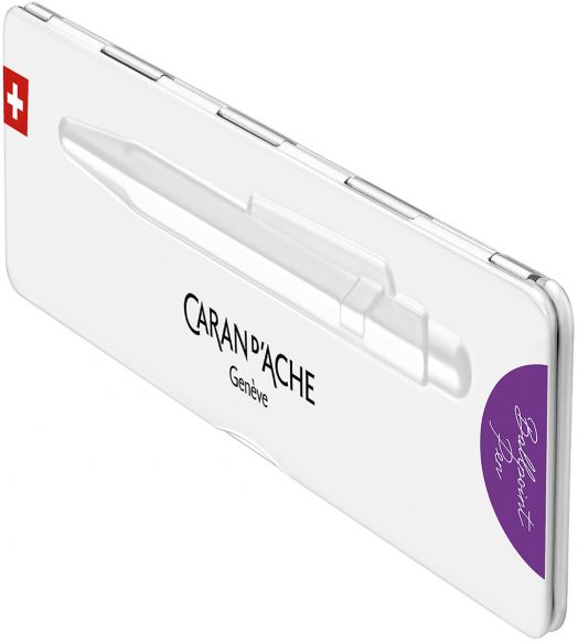 Химикалка Caran D'Ache 849 Colormat-X, виолетова - Caran d'Ache - Caran d'Ache - Жена - Caran d'Ache - 849 - 849.605-3