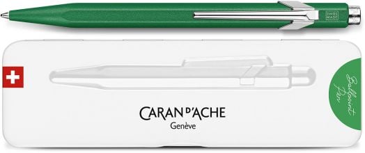 Химикалка Caran D'Ache 849 Colormat-X, зелена - Caran d'Ache - Caran d'Ache - Жена, Мъж - Caran d'Ache - 849 - 849.734-3
