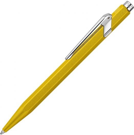 Химикалка Caran D'Ache 849 Colormat-X, жълта - Caran d'Ache - Caran d'Ache - Жена, Мъж - Caran d'Ache - 849 - 849.743-2