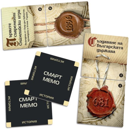 Игра Смарт Мемо - История - Фантасмагория - Фантасмагория - Жена, Мъж, Момиче, Момче - 618119773229-2