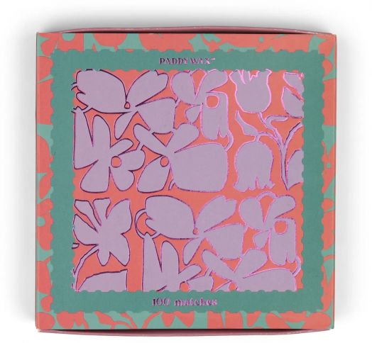 Джъмбо клечки за кибрит Paddywax - Abstract Floral, 100 бр. - Paddywax - Designworks Collective - Жена - 840214820908-2