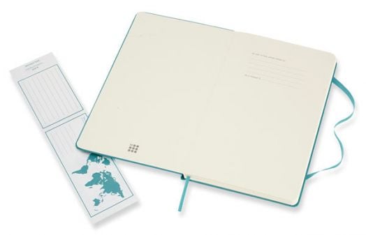 Класически пастелносин тефтер Moleskine с меки корици и линирани страници - Moleskine - Moleskine - Жена, Мъж - Moleskine - Classic - 8058341715505-3