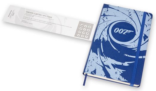 Класически тефтер Moleskine Limited Editions 007 Blue с твърди корици и линирани страници - Moleskine - Moleskine - Жена, Мъж, Момиче, Момче - Moleskine - 007 - 8053853603845-2