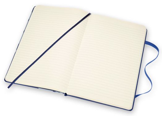 Класически тефтер Moleskine Limited Editions 007 Blue с твърди корици и линирани страници - Moleskine - Moleskine - Жена, Мъж, Момиче, Момче - Moleskine - 007 - 8053853603845-5