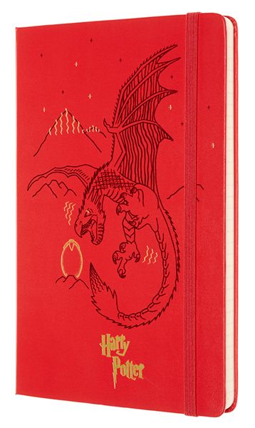 Класически тефтер Moleskine Limited Editions Harry Potter Dragon с твърди корици и линирани страници - Moleskine - Moleskine - Жена, Мъж, Момиче, Момче - Moleskine - Harry Potter - 8053853603722-3