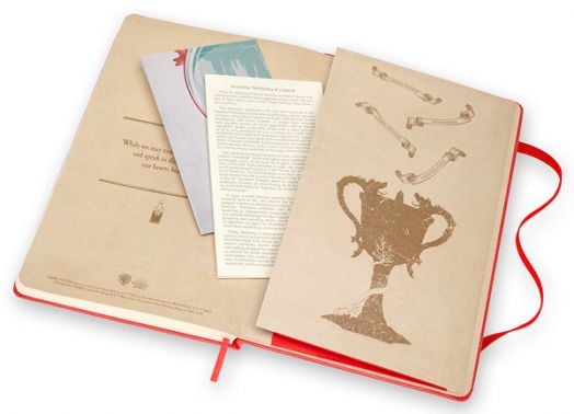 Класически тефтер Moleskine Limited Editions Harry Potter Dragon с твърди корици и линирани страници - Moleskine - Moleskine - Жена, Мъж, Момиче, Момче - Moleskine - Harry Potter - 8053853603722-6