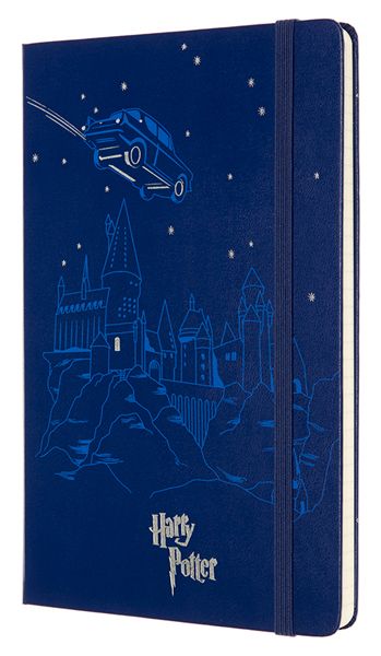 Класически тефтер Moleskine Limited Editions Harry Potter Flying Car с твърди корици и линирани страници - Moleskine - Moleskine - Жена, Мъж, Момиче, Момче - Moleskine - Harry Potter - 8053853603708-3