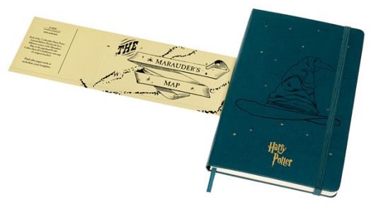 Класически тефтер Moleskine Limited Editions Harry Potter Sorting Hat с твърди корици и линирани страници - Moleskine - Moleskine - Жена, Мъж, Момиче, Момче - Moleskine - Harry Potter - 8053853603692-2