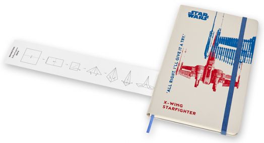 Класически тефтер Moleskine Limited Editions Star Wars X-Wing с твърди корици и линирани страници - Moleskine - Moleskine - Жена, Мъж, Момиче, Момче - Moleskine - Star Wars - 8053853603753-2