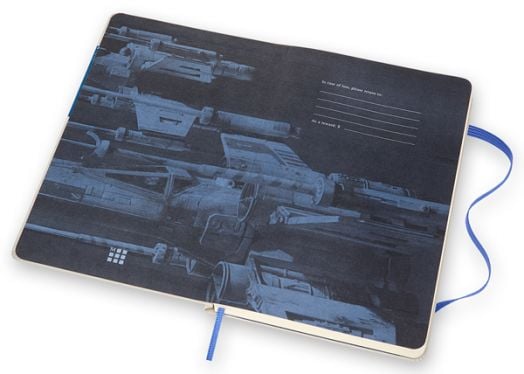 Класически тефтер Moleskine Limited Editions Star Wars X-Wing с твърди корици и линирани страници - Moleskine - Moleskine - Жена, Мъж, Момиче, Момче - Moleskine - Star Wars - 8053853603753-4