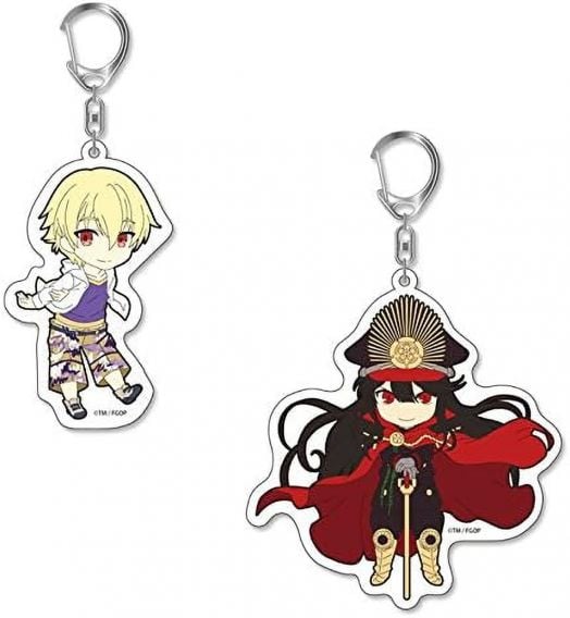 Акрилният ключодържател Pikuriru: Fate/Grand Order, асортимент, включващ чиби герои-идеален колекционерски аксесоар за аниме фенове.-5
