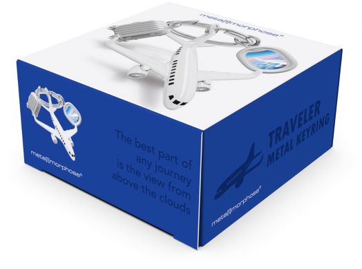 Ключодържател Metalmorphose - Travel Lover - Metalmorphose - MTM-Gifts - Жена, Мъж - 5404006065707-3