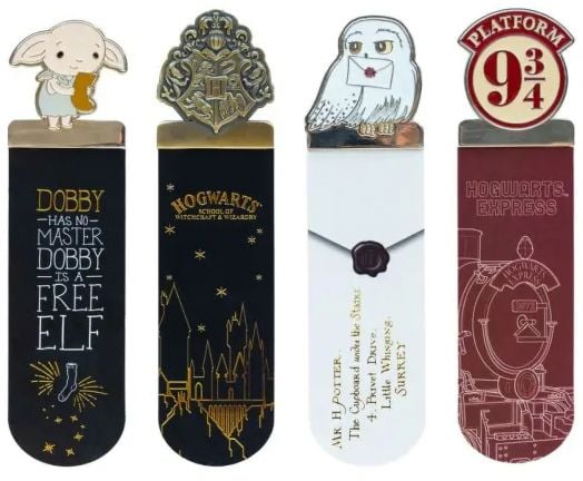 Книгоразделители Grupo Erik Harry Potter, 4 бр. - Grupo Erik - GRUPO ERIK EDITORES S.L. - Момиче, Момче - Grupo Erik - Harry Potter - 8435747807339-1