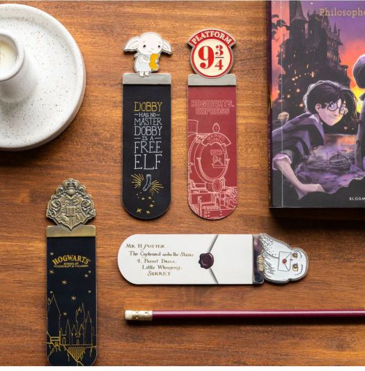 Книгоразделители Grupo Erik Harry Potter, 4 бр. - Grupo Erik - GRUPO ERIK EDITORES S.L. - Момиче, Момче - Grupo Erik - Harry Potter - 8435747807339-7