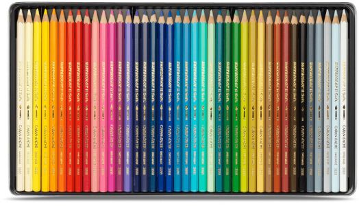Комплект цветни моливи Caran d'Ache Supracolor Soft, 40 цвята - Caran d'Ache - Caran d'Ache - Момиче, Момче - Caran d'Ache - Supracolor - 7610186034404-2