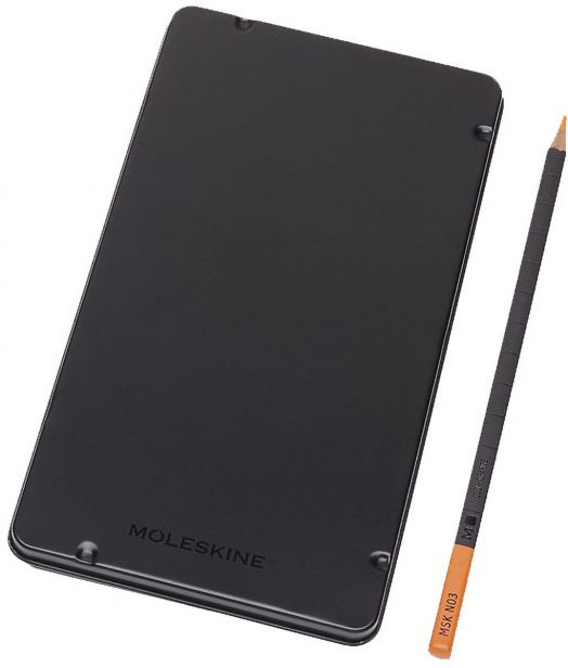 Комплект Moleskine с 12 разноцветни акварелни моливи в метална кутия - Moleskine - Moleskine - Жена, Мъж - Moleskine - Art - 8058341710463-5