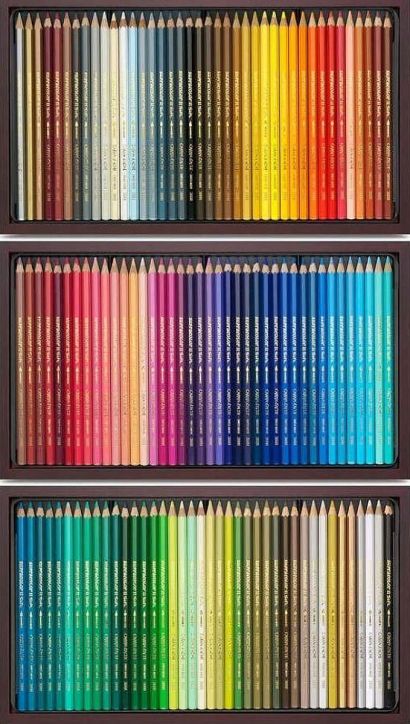 Комплект моливи Caran d'Ache, Supracolor, 120 цвята - Caran d'Ache - Chessex - Жена, Мъж, Момиче, Момче - Caran d'Ache - Supracolor - 7610186049200-2