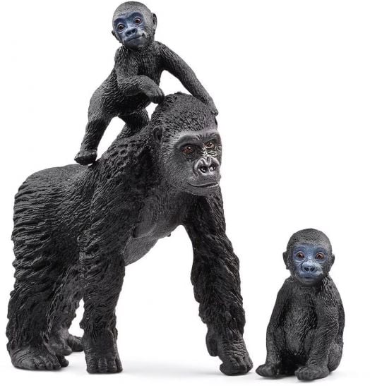 Комплект Schleich: Семейство горили - Schleich - Schleich - Момиче, Момче - Schleich - Wild life - 4059433654010-1