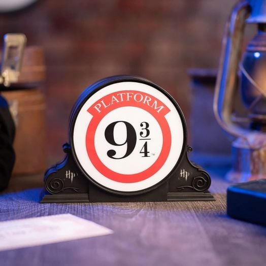 Лампа ABYstyle Harry Potter - Platform 9 3/4 в черно и червено, вдъхновена от Хари Потър, е идеален подарък Хари Потър за всеки фен.-3