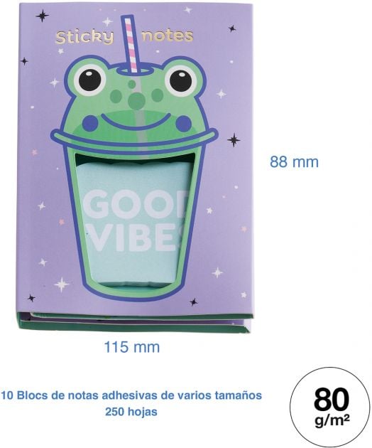 Лепящи листчета Miquelrius Back2Fun - Froggy - Miquelrius - Apli Paper - Момиче, Момче - Miquelrius - Back2Fun - 8422593077641-4