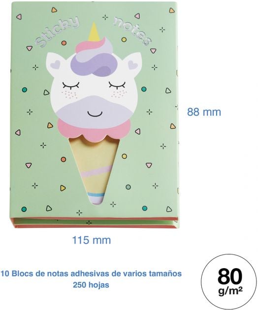 Лепящи листчета Miquelrius Back2Fun - Unicorn - Miquelrius - Apli Paper - Момиче - Miquelrius - Back2Fun - 8422593075869-4