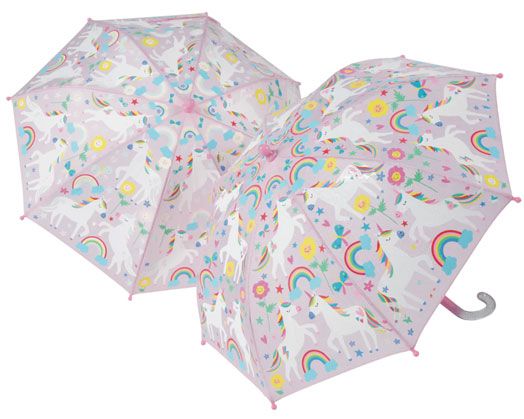 Детски магически чадър Floss & Rock, Colour Changing Umbrella, Rainbow Unicorn - Еднорог - Floss & Rock - Floss & Rock - Момиче - Floss & Rock - Lifestyle - 5055166357326