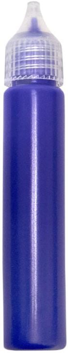 Малка цилиндрична бутилка с прозрачна заострена капачка, пълна с лилава течност, вероятно една от Магически 3D маркери Art Deco, 2 бр., за творчески проекти.-2