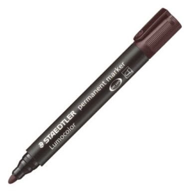 Перманентен маркер Staedtler Lumocolor с объл връх, кафяв - Staedtler - Staedtler - Staedtler - Lumocolor - 4007817321614