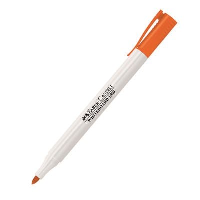 Маркер за бяла дъска Faber Castell, оранжев - Faber-Castell - Faber-Castell - 9555684610867