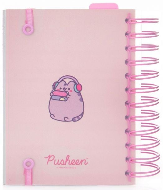 PUSHEEN 2025/2026 A5 ТЕФТЕР 11МЕСЕЧЕН ДНЕВЕН 11Х16 - Grupo Erik - GRUPO ERIK EDITORES S.L. - Момиче - Grupo Erik - Pusheen The Cat - 8435747817734-5