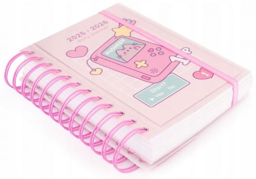 PUSHEEN 2025/2026 A5 ТЕФТЕР 11МЕСЕЧЕН ДНЕВЕН 11Х16 - Grupo Erik - GRUPO ERIK EDITORES S.L. - Момиче - Grupo Erik - Pusheen The Cat - 8435747817734-2