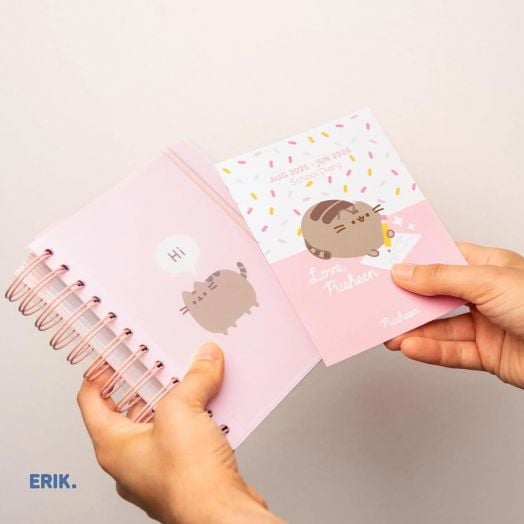 Ученически бележник - органайзер Grupo Erik Pusheen за 11 месеца - август 2025 / юnи 2026 година - Grupo Erik - GRUPO ERIK EDITORES S.L. - Момиче - Grupo Erik - Pusheen The Cat - 8435747815228-7