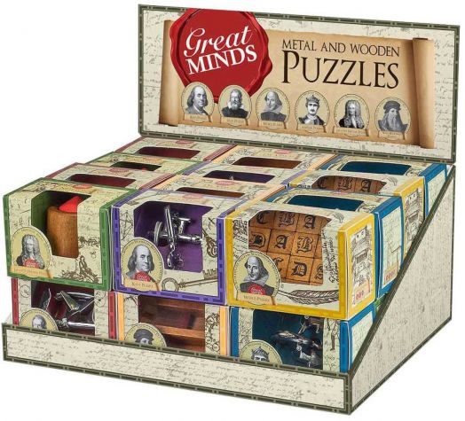 Мини 3D пъзели Professor Puzzle - Great Minds, Асортимент - Professor Puzzle - Professor Puzzle - Жена, Мъж - Professor Puzzle - Great Minds - 5060506534053-7