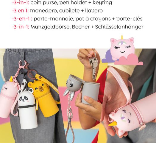 Мини портмоне за монети Miquelrius Back2Fun - Too Cool, панда - Miquelrius - Miquelrius - Miquelrius - Back2Fun - 8422593198377-5