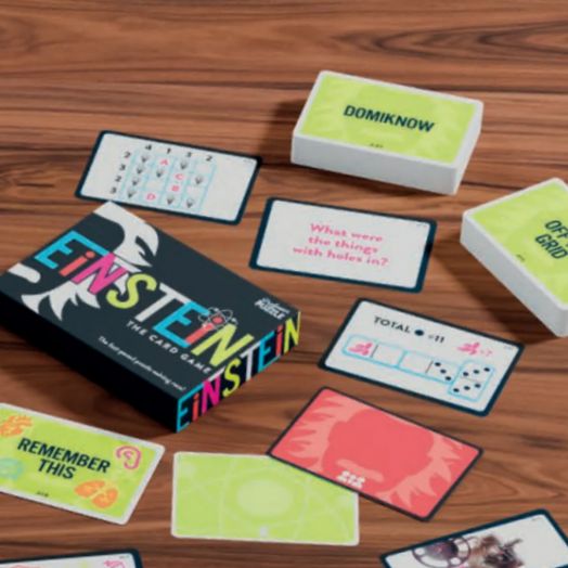Настолна игра с карти Professor Puzzle Einstein - Professor Puzzle - Professor Puzzle - Жена, Мъж - Professor Puzzle - The Einstein Collection - 5056297254645-3