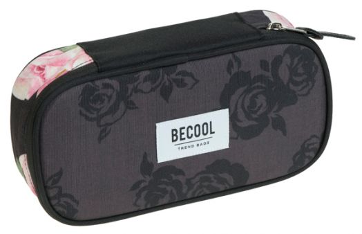 Несесер Busquets Becool Dark Rose с едно отделение и елипсовидна форма - 985065 - Busquets - 8422829623598-4
