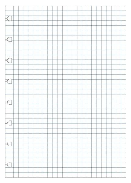 Пълнител за тефтер Filofax A4 - листа на малки квадратчета - Filofax - 5015142241834-1