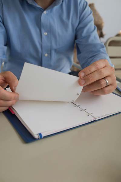Пълнител за тефтер Filofax A4 - листа на малки квадратчета - Filofax - 5015142241834-2