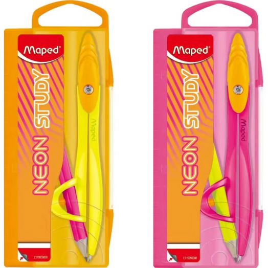 Пергел Maped Neon Study, асортимент - Maped - Maped - Момиче - Maped - Neon - 3154141991004-2