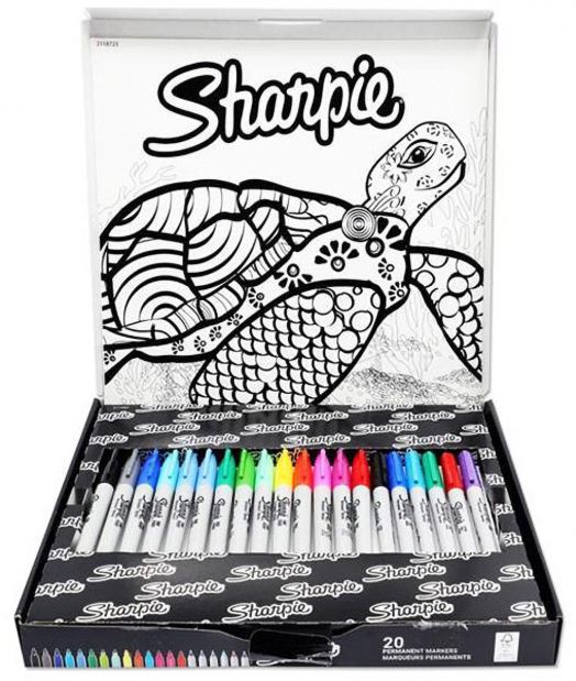 Комплект перманентни маркери Sharpie Tortoise, 20 бр. - Sharpie - Newell - Момиче, Момче - Sharpie - Permament Markers - 3026981157677-2