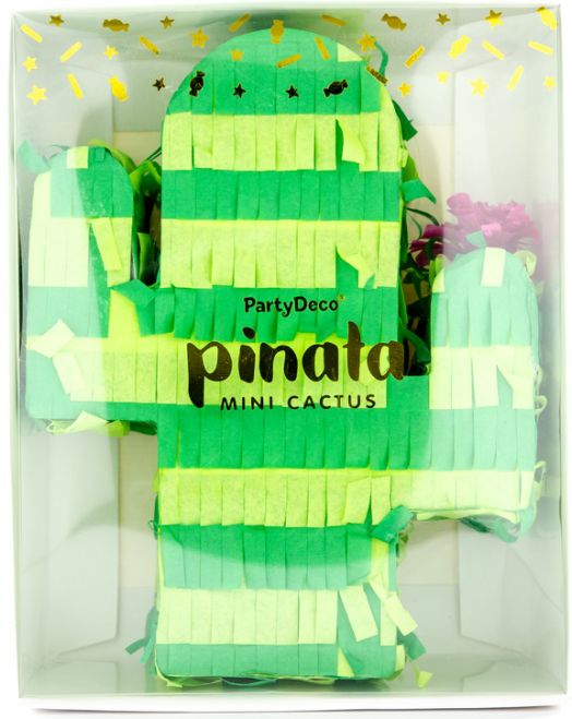 Пинята PartyDeco - Мини кактус, 9.5 х 11.5 х 3.5 см-4